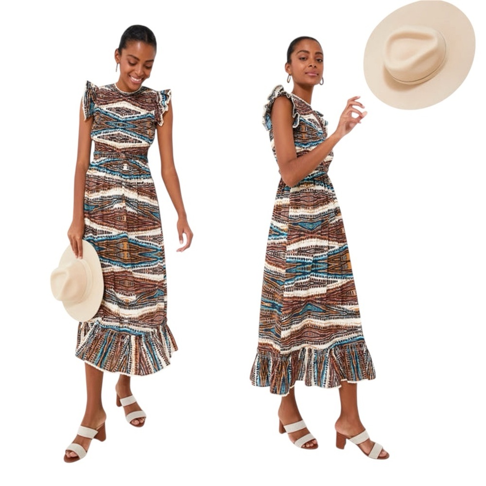 Hunter Bell Zig Zag Hayward Dress – Size Large NWT
